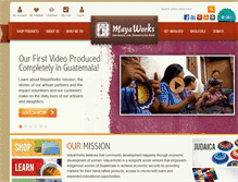 Tablet Screenshot of mayaworks.org